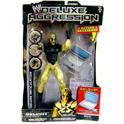 WWE Wrestling Deluxe Aggression Series 21 Goldust Action Figure