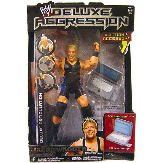 WWE Wrestling Deluxe Aggression Series 22 Jack Swagger Action Figure