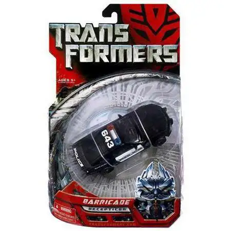 Transformers Movie Barricade Deluxe Action Figure [Damaged Package]