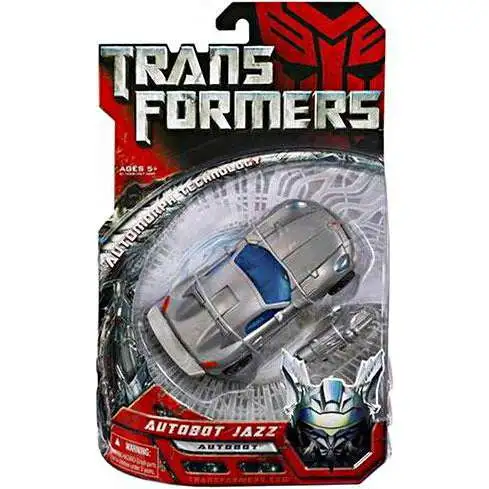 Transformers Movie Autobot Jazz Deluxe Action Figure [Damaged Package]