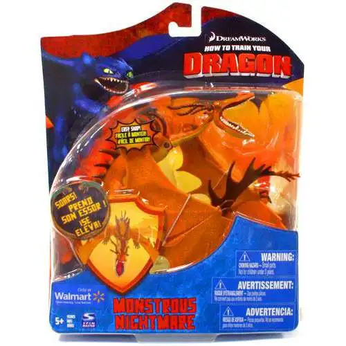 How to Train Your Dragon Series 2 Deluxe Monstrous Nightmare Exclusive Action Figure [Orange]