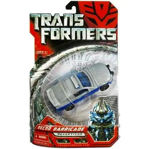 Transformers Movie Recon Barricade Deluxe Action Figure