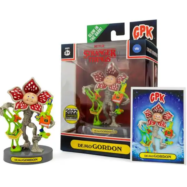 Garbage Pail Kids x Stranger Things Demo Gordon Exclusive 4-Inch Mini Figure [Glow-In-the-Dark]