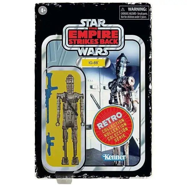 Star Wars The Empire Strikes Back Retro Collection IG-88 Exclusive Action Figure [Special Bounty Collectors, Damaged Package]