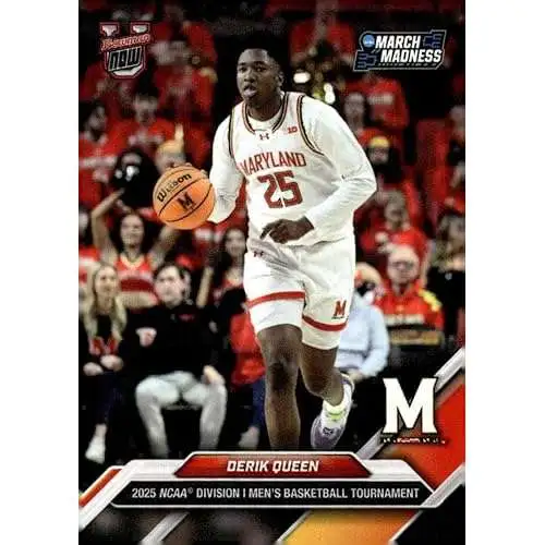 2025 Bowman U Now NCAA March Madness Derik Queen #8