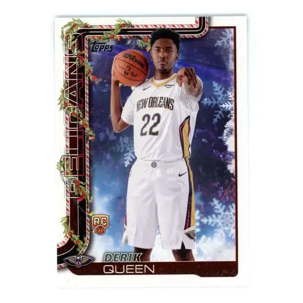 NBA 2025-26 Topps Holiday Basketball Single Card Derik Queen H173