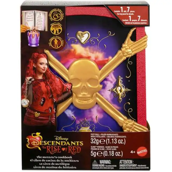 Disney Descendants 4: The Rise of Red The Sorcerer's Cookbook Red Fashion Doll [Daughter of Queen of Hearts]