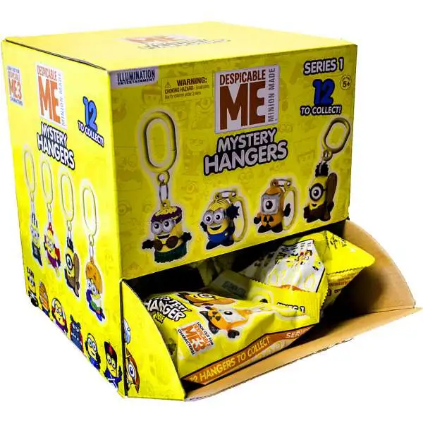 Minion Made Clip On Hanger Despicable Me Mystery Box [24 Packs]