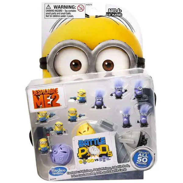 Despicable Me 2 Battle Pods Good vs. Evil Figure Pack