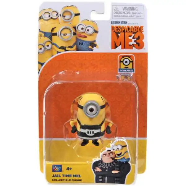 Despicable Me 3 Jail Time Mel Action Figure [Damaged Package]