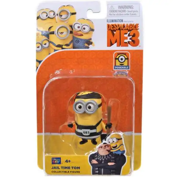 Despicable Me 3 Jail Time Tom Action Figure