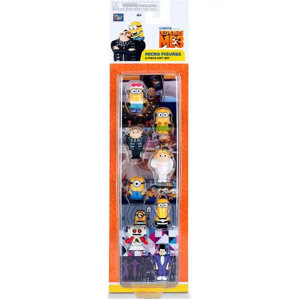 Despicable Me 3 Exclusive 1-Inch Micro Figure 8-Pack