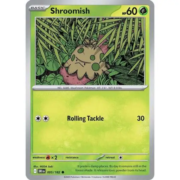 Pokemon Trading Card Game Destined Rivals Common Shroomish #5