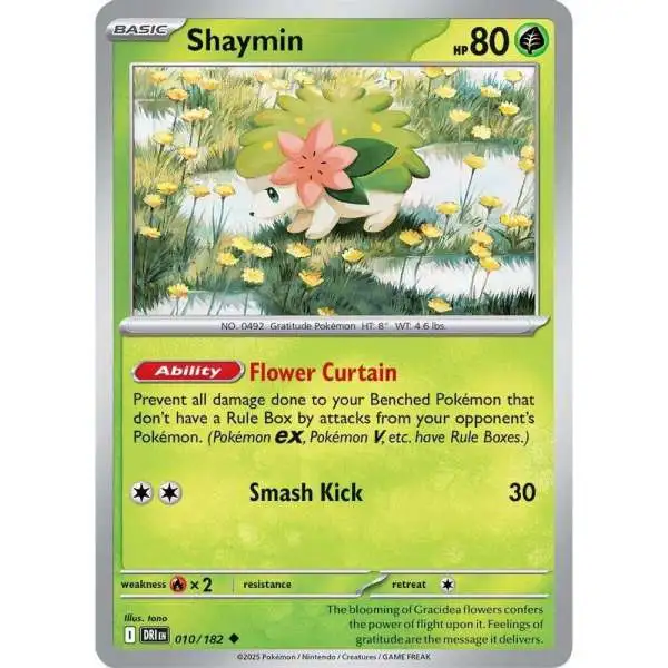 Pokemon Trading Card Game Destined Rivals Uncommon Shaymin #10
