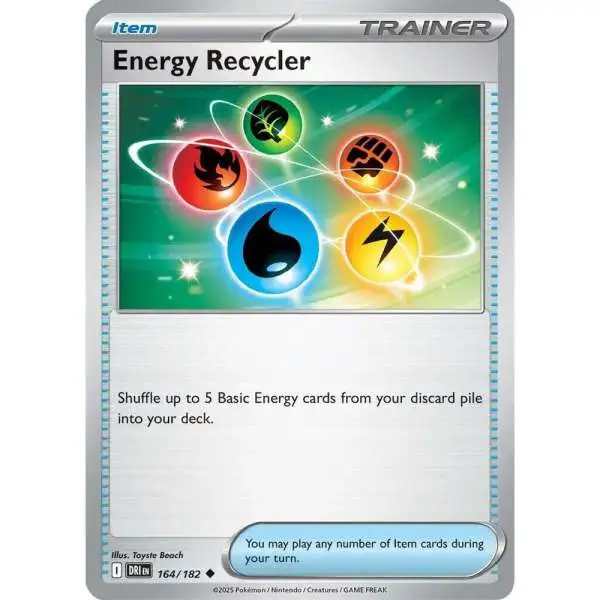 Pokemon Trading Card Game ME03 Perfect Order Single Card Ultra Rare Energy  Recycler 108 - ToyWiz