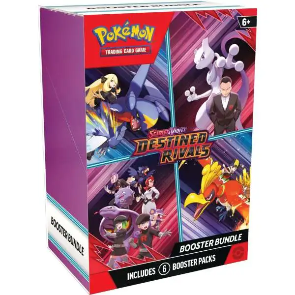 Pokemon Scarlet & Violet Destined Rivals Booster Bundle [6 Packs]