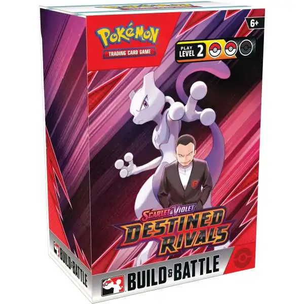 Pokemon Scarlet & Violet Destined Rivals Build & Battle Box [4 Booster Packs & Promo Card]