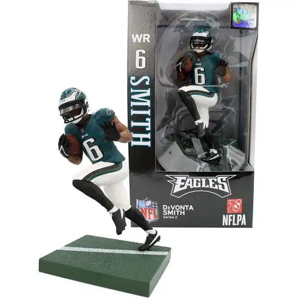 NFL Philadelphia Eagles Series 2 DeVonta Smith Action Figure [Regular Version, Green Jersey]