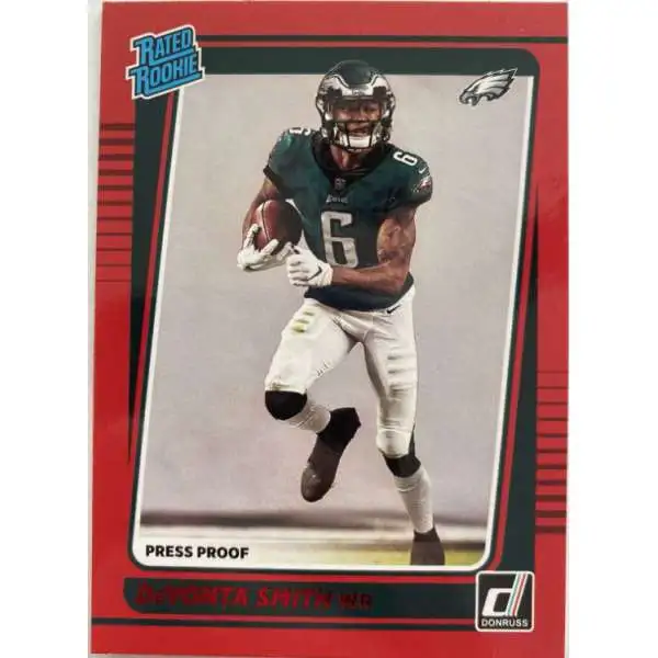 NFL 2021 Panini Donruss Red Press Proof DeVonta Smith #261 [Rated Rookie]