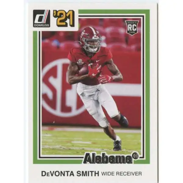 NFL 2021 Panini Chronicles Donruss Draft Picks DeVonta Smith #37 [Rookie]