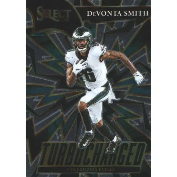 NFL 2021 Panini Select Turbocharged Devonta Smith TUR-11 [Rookie]