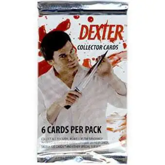 Dexter Collector Cards Trading Card Pack [6 Cards]