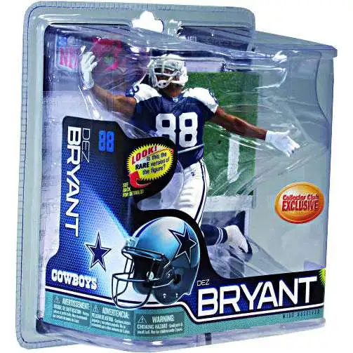 McFarlane Toys NFL Dallas Cowboys Sports Football Collectors Club Dez Bryant Exclusive Action Figure [Thanksgiving Day Jersey]