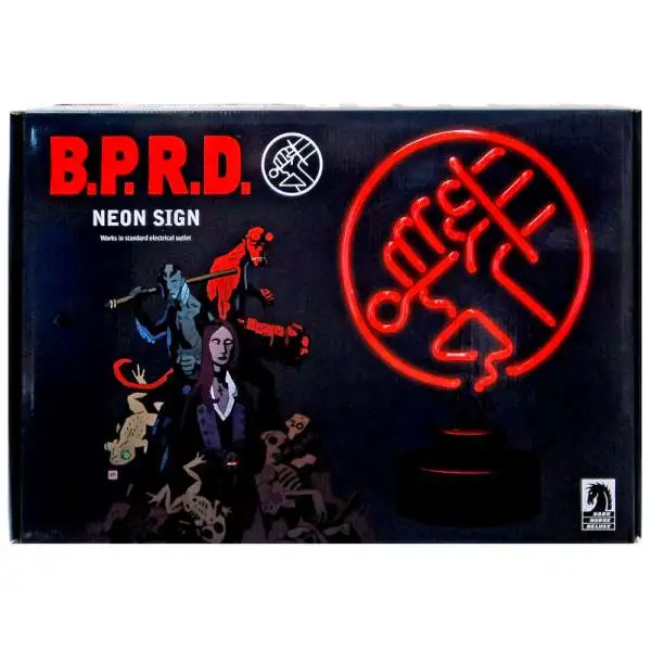 Hellboy B.P.R.D. Neon Sign
