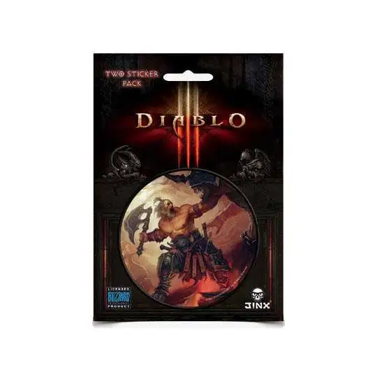 Diablo III Barbarian Sticker 2-Pack