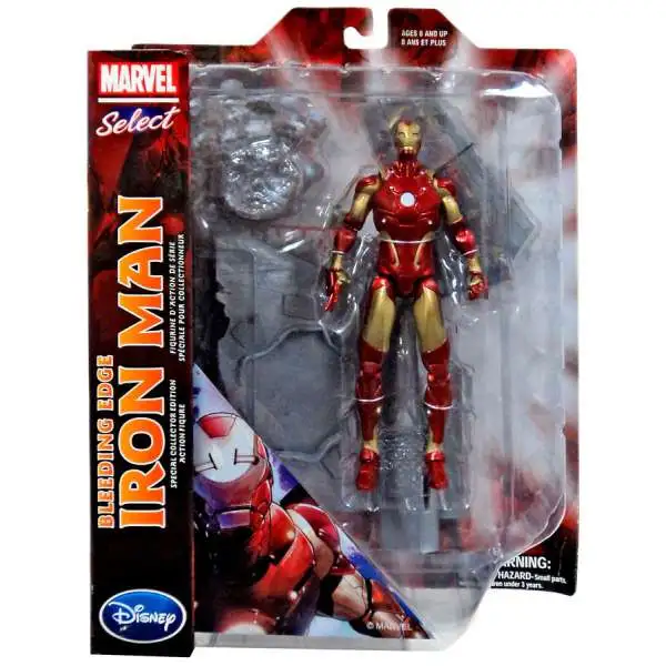 Marvel Select Bleeding Edge Iron Man Exclusive Action Figure