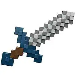 Minecraft Dungeons Diamond Sword Deluxe Foam Roleplay Toy [With Sound Effects!]