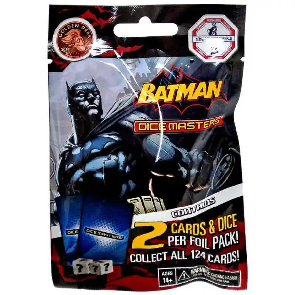 DC Dice Masters Batman Booster Pack [2 Dice & Cards]