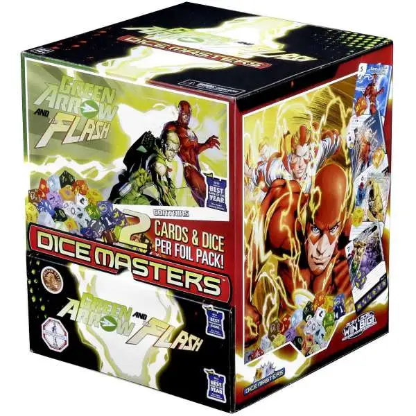 Marvel Dice Masters Green Arrow & The Flash Gravity Feed Booster Box