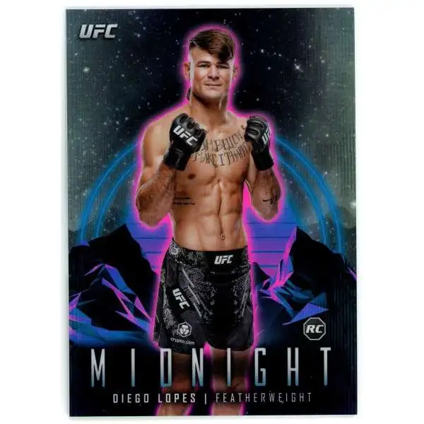 2024 Topps Midnight UFC Diego Lopes #26 [Rookie]