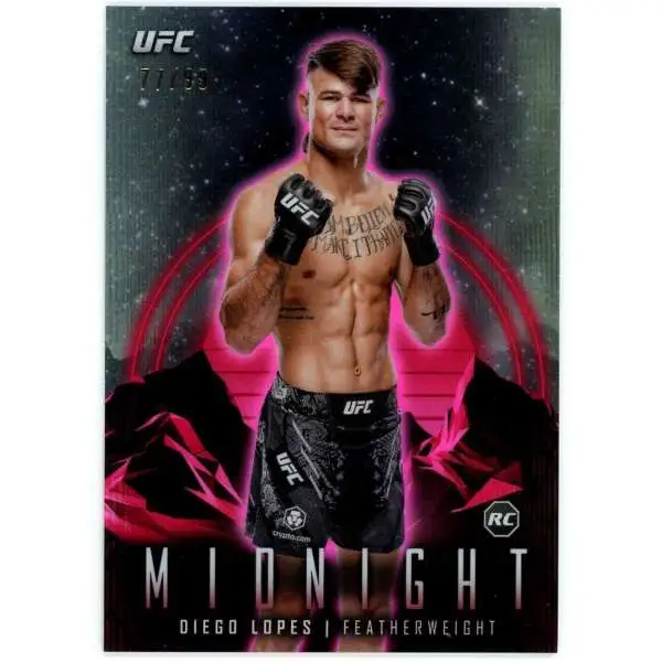 2024 Topps Midnight UFC 77/99 Diego Lopes #26 [Rookie]