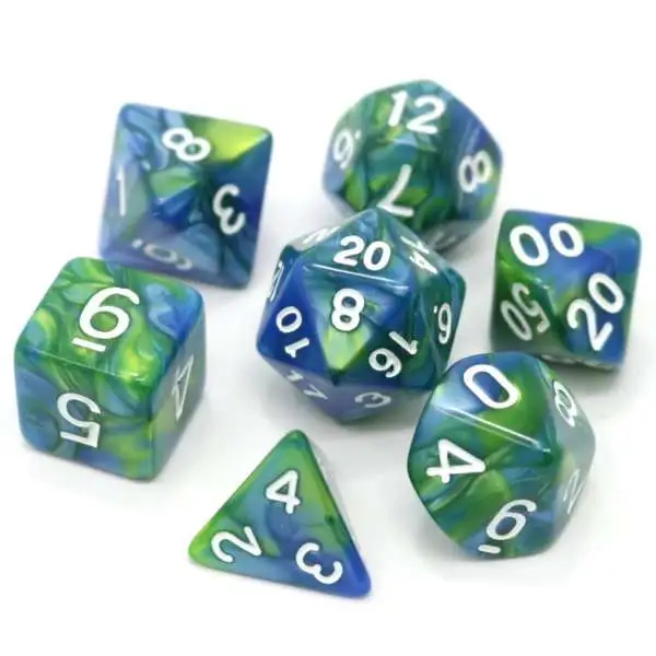 RPG Terra Polyhedral 7-Die Dice Set
