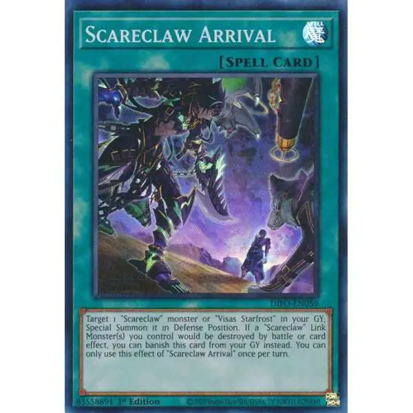 yugioh dimension force card list price Super Rare Scareclaw Arrival DIFO-EN059 building possibilities to the limit Dimension Force Booster Pack