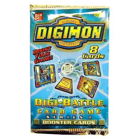 Digimon Trading Card Game Digi-Battle Series 1 Booster Pack [8 Cards]