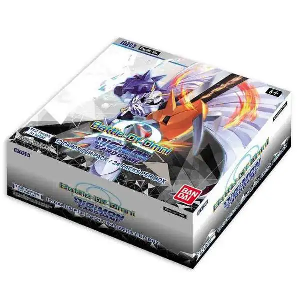 Digimon Trading Card Game Battle of Omni Booster Box BT05 [24 Packs]