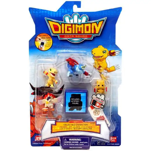Digimon Data Squad Set 1 PVC Figures