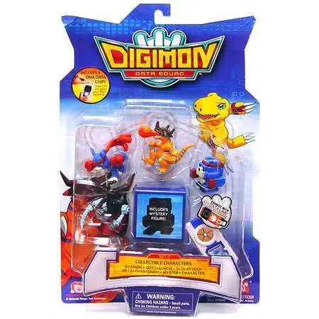 Digimon Data Squad Set 2 PVC Figures [Damaged Package]