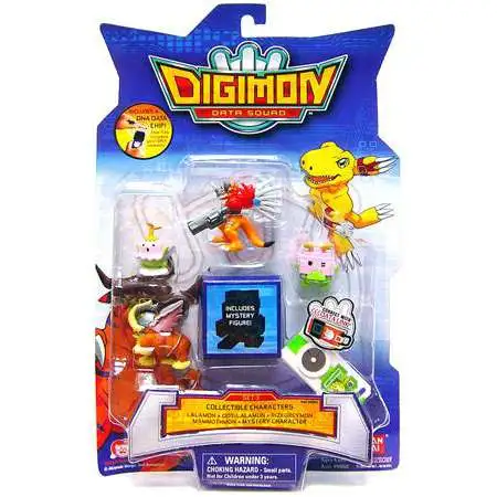 Digimon Data Squad Set 3 PVC Figures