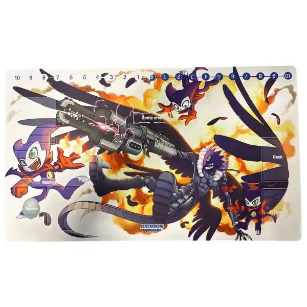 Digimon Trading Card Game Beelzemon Blast Mode Playmat