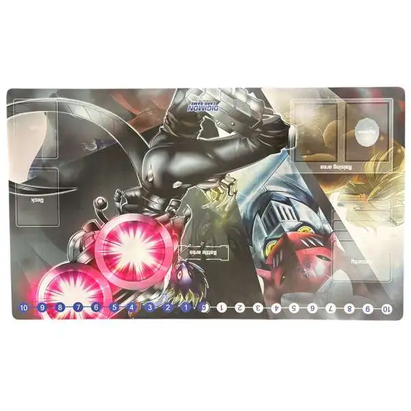 Digimon Trading Card Game Beelzemon & Gallantmon Playmat