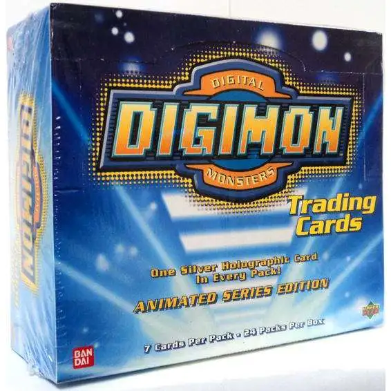 Digimon Animated Edition Series 1 Trading Card Box [24 Packs]
