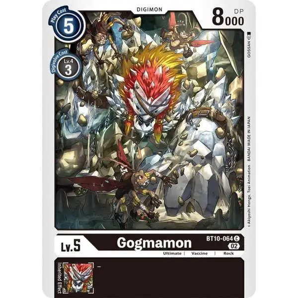 Digimon Xros Encounter Common Gogmamon BT10-064