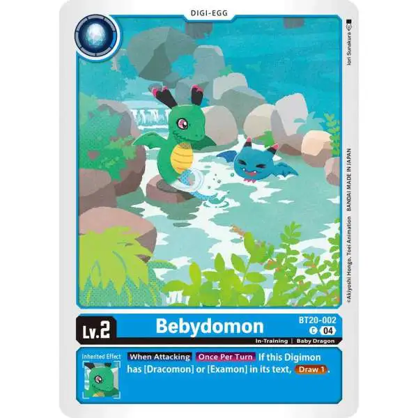 Digimon Trading Card Game Release Special Booster 2.5 Common Bebydomon BT20-002