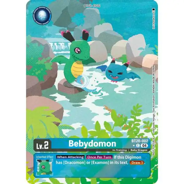 Digimon Trading Card Game Release Special Booster 2.5 Common Bebydomon BT20-002 [Promotion Pack]