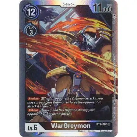 Digimon Trading Card Game Release Special Booster Super Rare WarGreymon BT2-065 [Classic Collection]