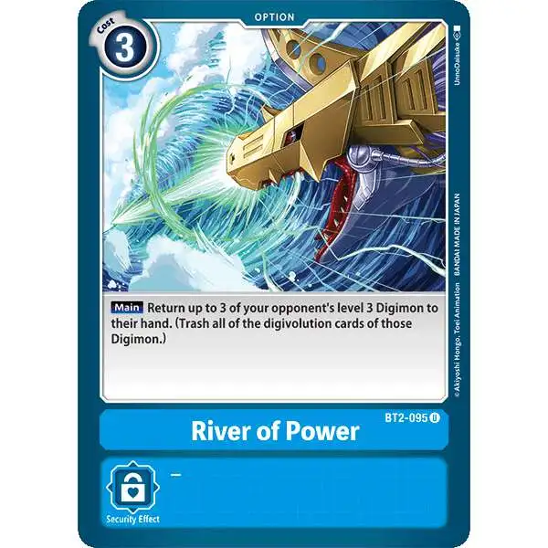 Digimon Trading Card Game Release Special Booster Uncommon River of Power BT2-095
